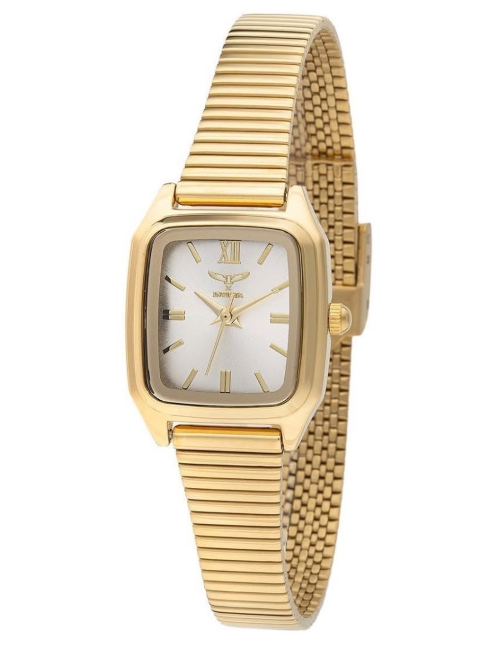 Invicta Celestial Gold Tone Women's Square Dial Watch Eye Catching